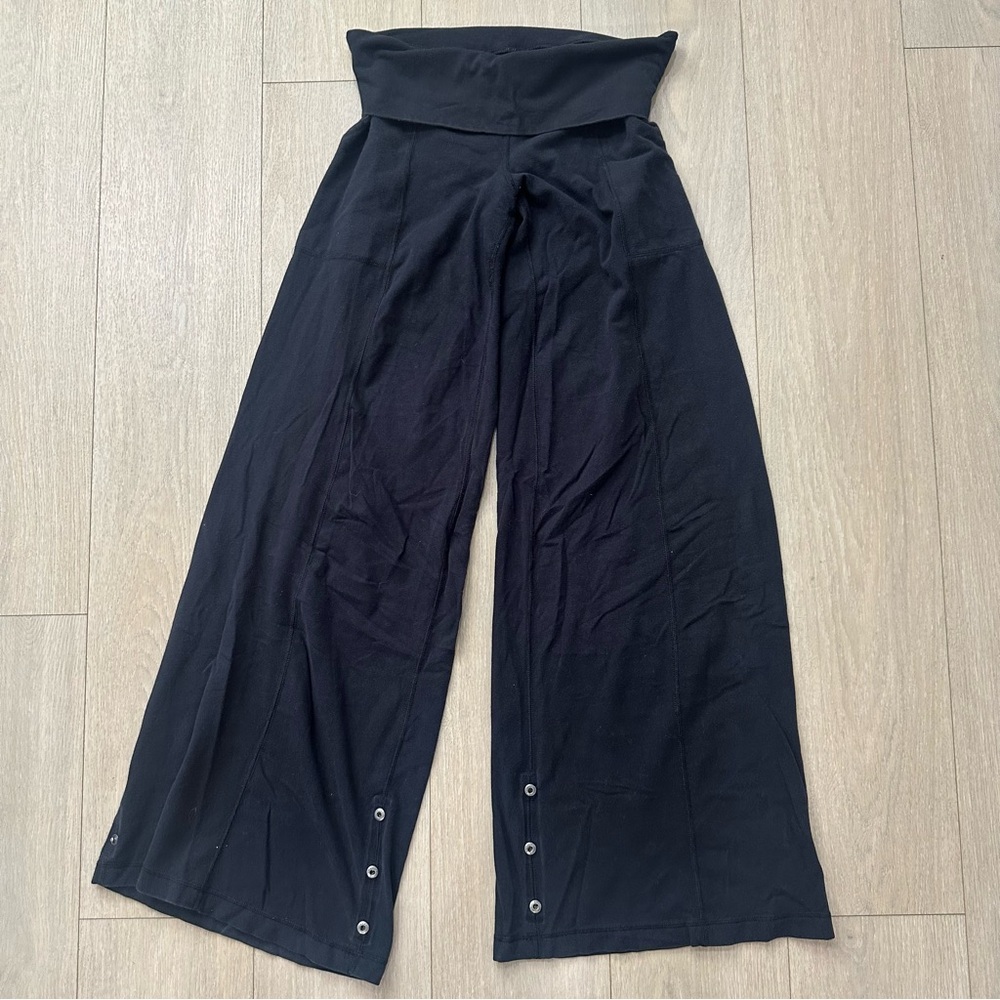 Vintage Lululemon Fold-Over Palazzo Pants